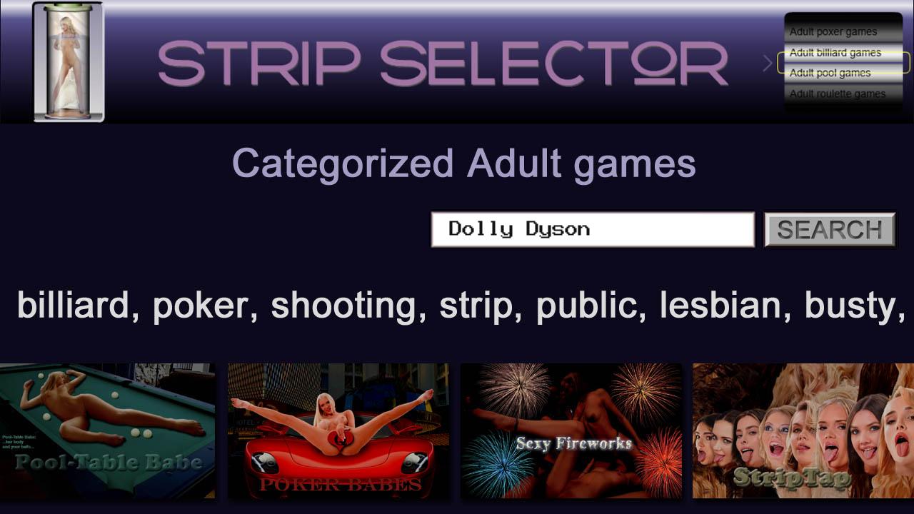 Strip Selector - Dolly Dyson Adult Games
